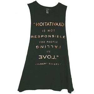 3) Albert Einstein quote "Gravity is not responsible 4 falling in Love" Sz. M